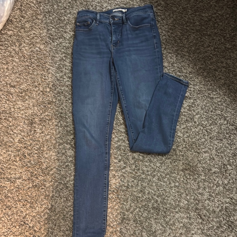 Levi's Blue Skinny Jeans Classic Denim